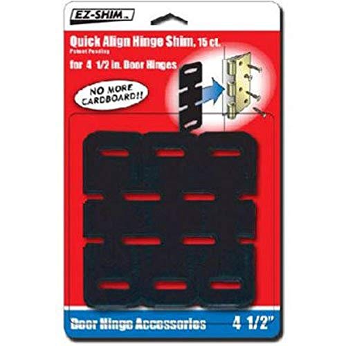 E-Z Shim EZ HS450BP 4.5" Hinge Shim (15 Pack)