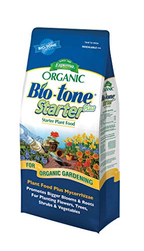 Espoma Bio-Tone Starter Plus Plant Food, Natural & Organic Fertilizer for All Plants, 4 lb, Pack of 2