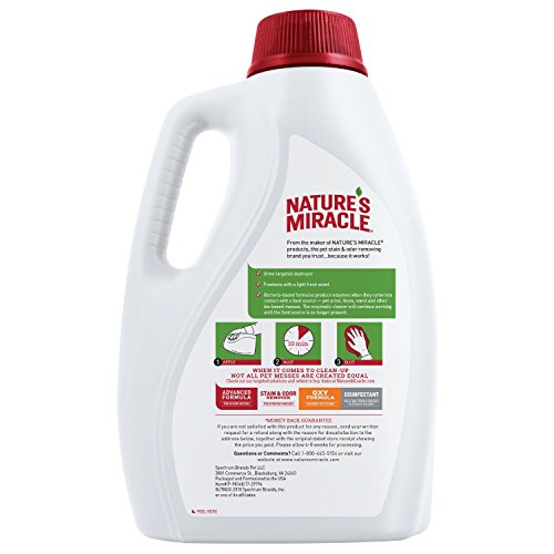 Nature's Miracle Dog Urine Destroyer for Dogs, Urine Enzymatic Formula, Pour, 32 oz (P-96999)