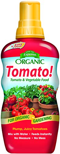 Espoma Tomato! Liquid Plant Food, Natural & Organic Tomato & Vegetable Food, 18 fl oz, Pack of 2