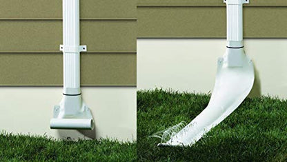 Frost King Automatic Drain Downspout 46 " White