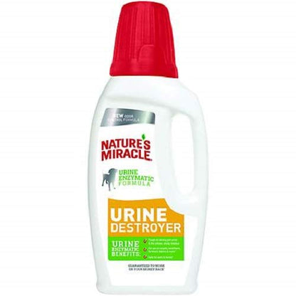 Nature's Miracle Dog Urine Destroyer for Dogs, Urine Enzymatic Formula, Pour, 32 oz (P-96999)