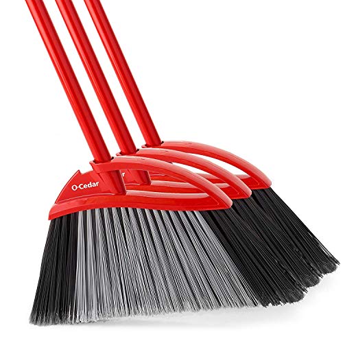 O-Cedar Power Corner Large Angle Broom (Pack of 3)