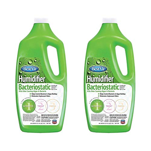 BestAir 3BT, Original BT Humidifier Bacteriostatic Water Treatment, 32 oz (2 Pack)