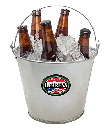 Galvanized Steel Pail, 5-Qt.