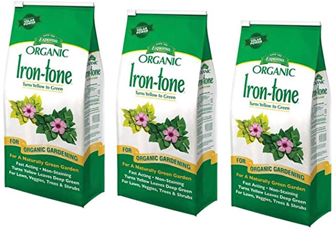 Espoma IT5 Iron Tone Bag, 5-Pound (Pack of 3)